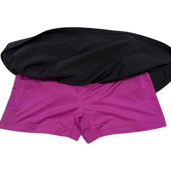 Adidas Climalite  Black /pink Athletic Skort Size M - Picture 4 of 5